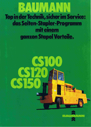 Caricatori laterali diesel Baumann CS 100/16/35
