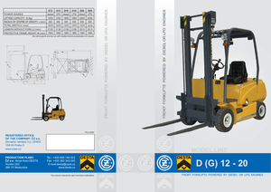 Carrelli elevatori frontali diesel Desta D 12