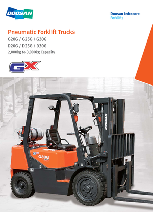 Carrelli elevatori frontali diesel Doosan D 20 G