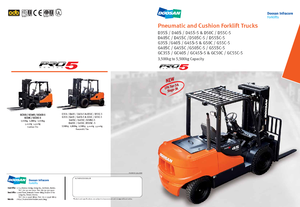 Carrelli elevatori frontali diesel Doosan D55SC-5