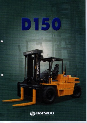 Carrelli elevatori frontali diesel Doosan D 150