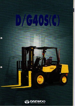 Carrelli elevatori frontali diesel Doosan D 40 S(C) 2