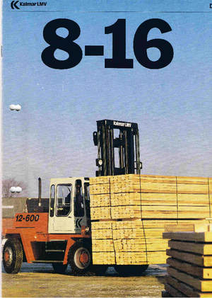 Carrelli elevatori frontali diesel Kalmar DC 16-1200