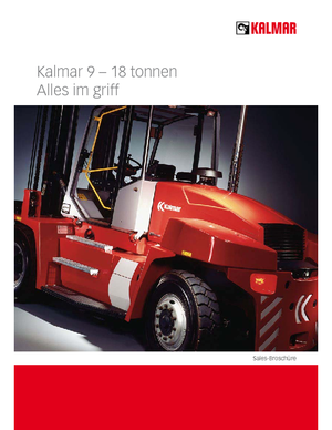 Carrelli elevatori frontali diesel Kalmar DCE 160-9