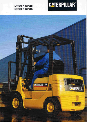 Carrelli elevatori frontali diesel Caterpillar DP 25