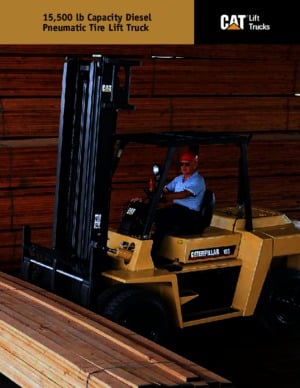 Carrelli elevatori frontali diesel Caterpillar DP70