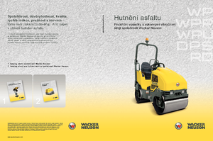 Piastre vibranti monodirezionali Wacker DPS 1850 H Asphalt