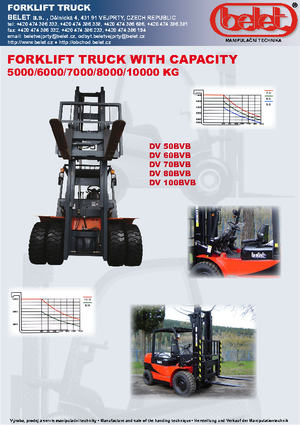 Carrelli elevatori frontali diesel Belet DV 100 BVB