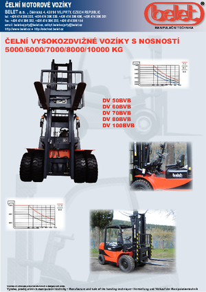 Carrelli elevatori frontali diesel Belet DV 60 BVB