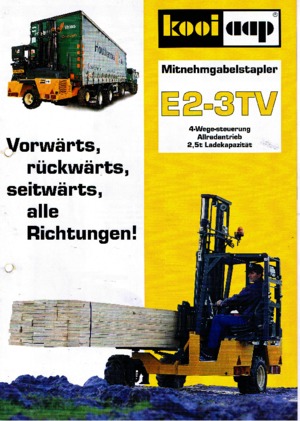 Carrelli elevatori diesel Kooi-Aap E 2-3TV