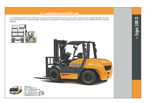 Carrelli elevatori frontali diesel OMG Ergos 100 D