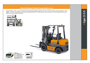Carrelli elevatori frontali diesel OMG Ergos 15 D