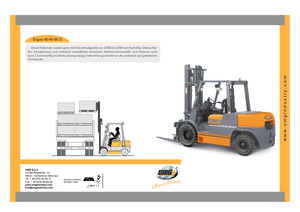 Carrelli elevatori frontali diesel OMG Ergos 45 D