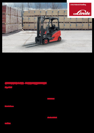 Carrelli elevatori frontali a gas Linde H50T EVO