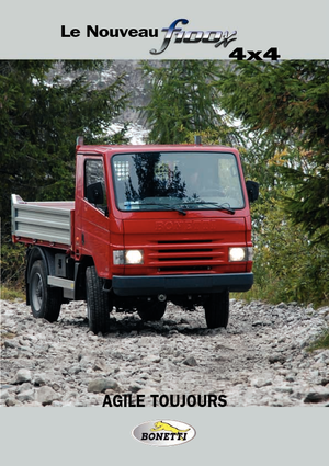 Veicoli comunali multiuso diesel Bonetti F 100 X