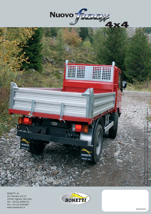 Veicoli comunali multiuso diesel Bonetti F 100 X