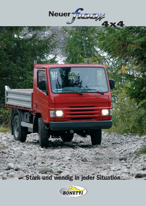 Veicoli comunali multiuso diesel Bonetti F 100 X