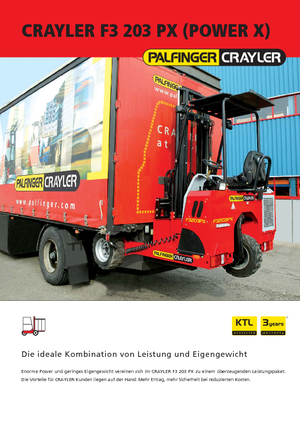 Carrelli elevatori diesel Palfinger F3 203 PX