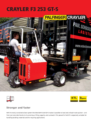 Carrelli elevatori diesel Palfinger F3 253 GT-S