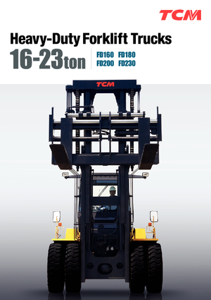 Carrelli elevatori fuoristrada TCM FD 200-3