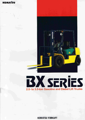 Carrelli elevatori frontali diesel Komatsu FD 25 T 12