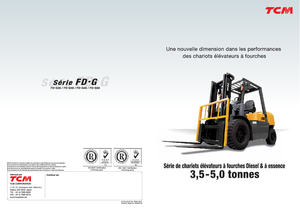 Carrelli elevatori frontali diesel TCM FD 35 T 2