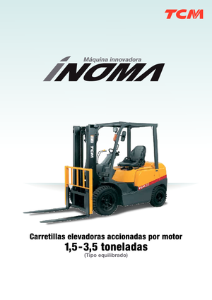 Carrelli elevatori frontali diesel TCM FD 35 T 3 S Inoma