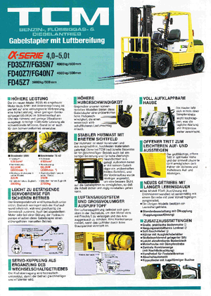 Carrelli elevatori frontali diesel TCM FD 45 Z 7