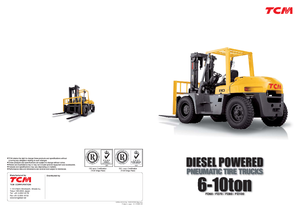 Carrelli elevatori frontali diesel TCM FD 100-2