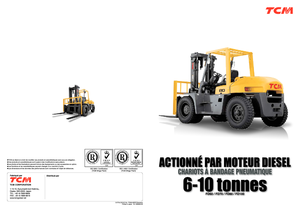 Carrelli elevatori frontali diesel TCM FD 100-2