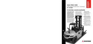 Carrelli elevatori frontali diesel Mitsubishi FD100N