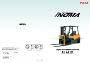 Carrelli elevatori frontali diesel TCM FHD 18 T 3 Inoma