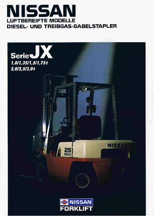 Carrelli elevatori frontali diesel Nissan FJ 01 A 18 U