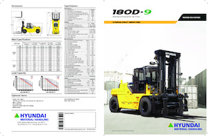 Carrelli elevatori frontali diesel Hyundai 180D-9