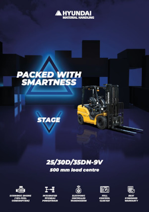 Carrelli elevatori frontali diesel Hyundai 35DN-9V