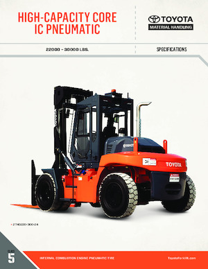 Carrelli elevatori frontali diesel Toyota 2THD220-24