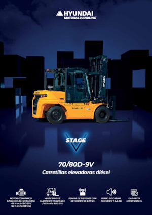 Carrelli elevatori frontali diesel Hyundai 70D-9V