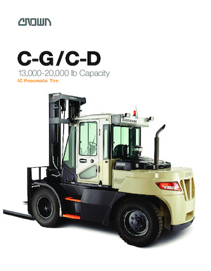 Carrelli elevatori frontali diesel Crown CD60S-7