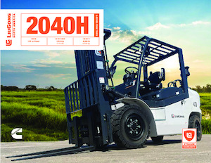 Carrelli elevatori frontali diesel Liugong CLG2040H/L