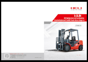 Carrelli elevatori frontali diesel Heli CPCD35