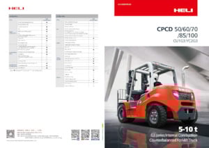 Carrelli elevatori frontali diesel Heli CPCD60