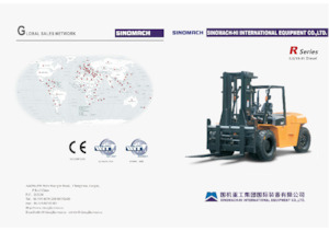 Carrelli elevatori frontali diesel Sinomach CPCD80