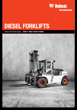 Carrelli elevatori frontali diesel Bobcat D160S-7