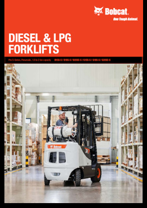 Carrelli elevatori frontali diesel Bobcat D20SC-5