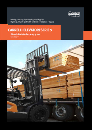 Carrelli elevatori frontali diesel Doosan D25S-9