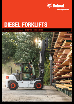 Carrelli elevatori frontali diesel Bobcat D60S-9