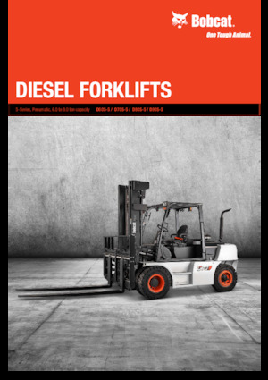 Carrelli elevatori frontali diesel Bobcat D60S-5 