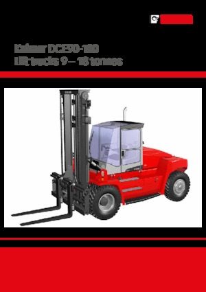 Carrelli elevatori frontali diesel Kalmar DCE 160-9