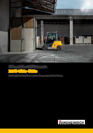 Carrelli elevatori frontali diesel Jungheinrich DFG S35s 