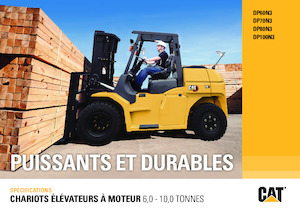 Carrelli elevatori frontali diesel Caterpillar DP70N3